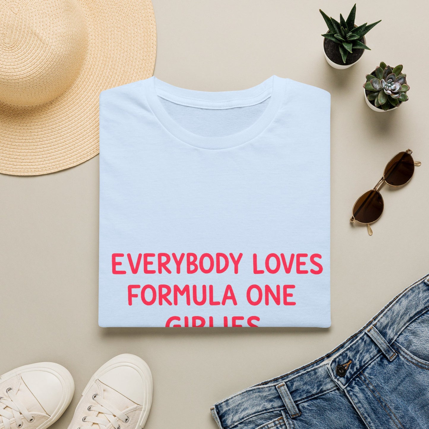 Everybody Loves Formula One Girlies Tee
