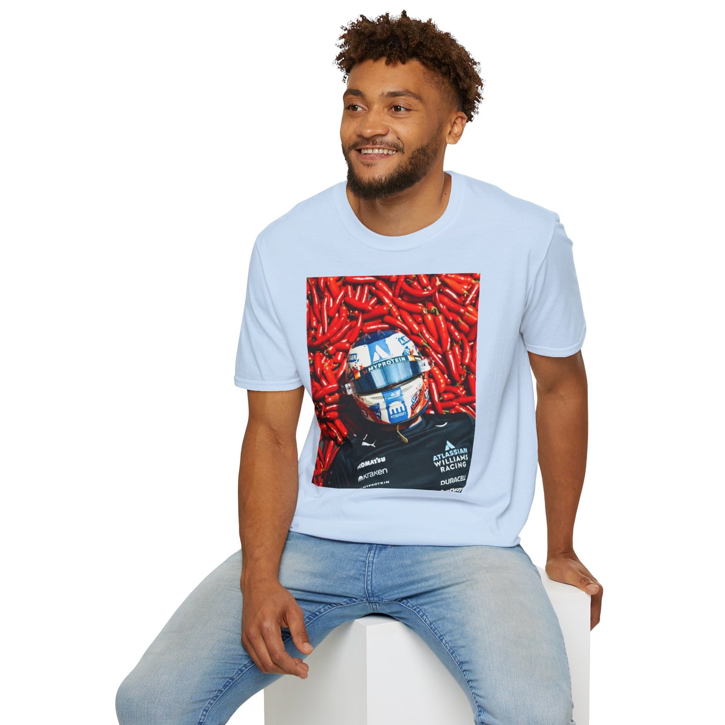 Carlos Sainz Red Chili Peppers T-Shirt | Motorsport Art