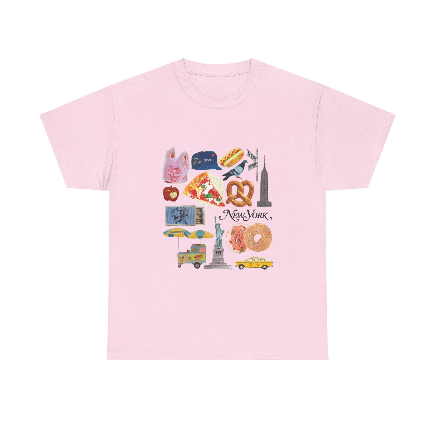 New York Aesthetic T-Shirt NYC Collage Tee
