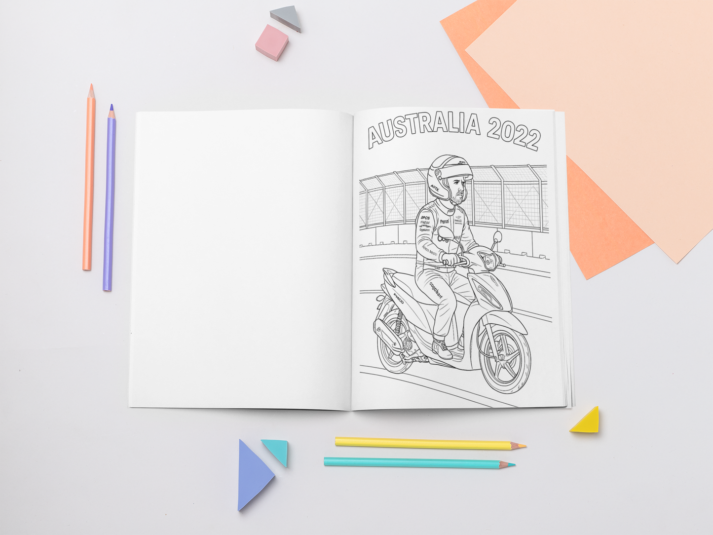 Grand Prix Memes Coloring Book – Funny Formula 1 Coloring Pages